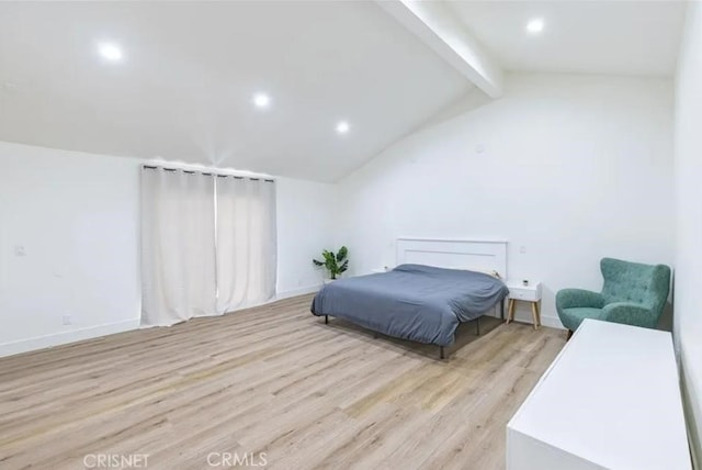 18134 Chase St, Northridge, CA 91325 - bedroom featuring light wood finished floors and recessed lighting