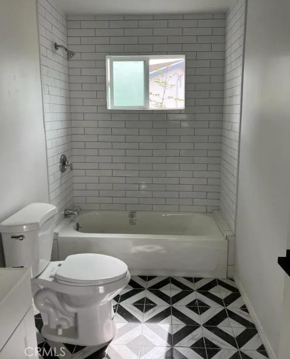 18134 Chase St, Northridge, CA 91325 - bathroom with shower / washtub combination and vanity
