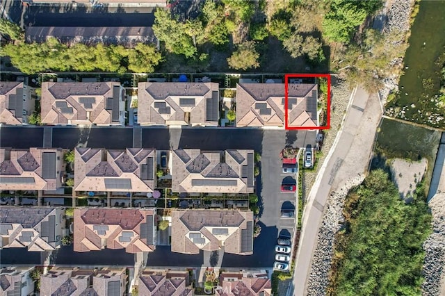 1742 Heywood St Unit C, Simi Valley, CA 93065 - aerial view of property's location with property parcel outlined and nearby suburban area