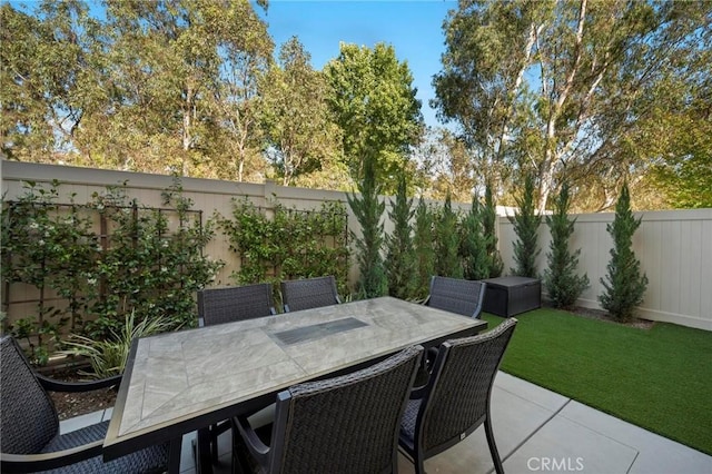 1742 Heywood St Unit C, Simi Valley, CA 93065 - fenced backyard featuring a patio area