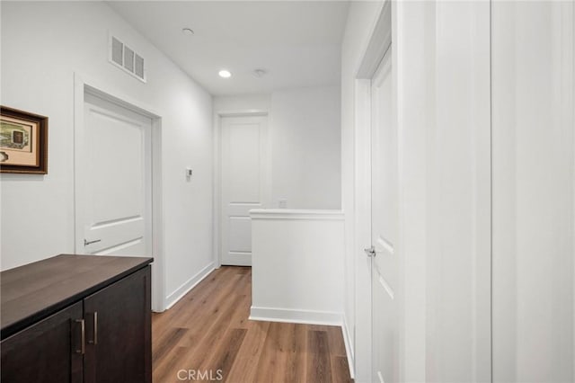 1742 Heywood St Unit C, Simi Valley, CA 93065 - hall featuring light wood-style floors and recessed lighting