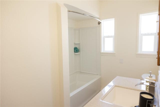 4622 Sunnyside Dr, Riverside, CA 92506 - bathroom featuring tub / shower combination and vanity