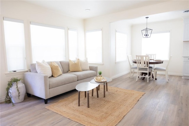 4622 Sunnyside Dr, Riverside, CA 92506 - living room featuring light wood finished floors