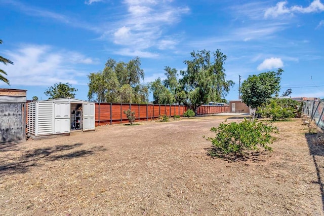 133 Lotus Dr, Chula Vista, CA 91911 - fenced backyard featuring a storage unit