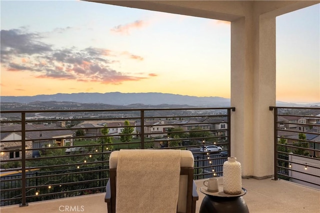 28537 Daybreak Way, Saugus, CA 91350 - balcony featuring a mountain view