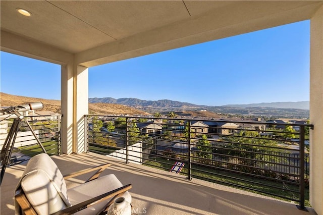 28537 Daybreak Way, Saugus, CA 91350 - balcony featuring a mountain view and a residential view