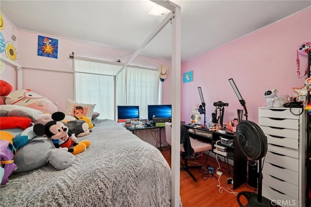 4435 Los Serranos Blvd, Chino Hills, CA 91709 - bedroom featuring wood finished floors and a desk