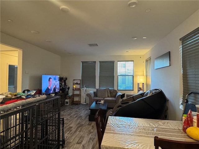 3249 E Butterfly Ln, Ontario, CA 91762 - living area with wood finished floors and recessed lighting