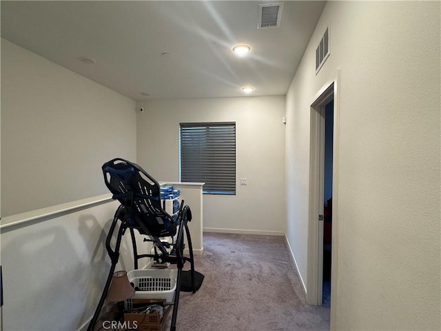 3249 E Butterfly Ln, Ontario, CA 91762 - workout area with carpet and recessed lighting
