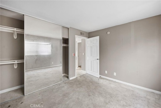 2222 S Mesa St Unit 8, San Pedro, CA 90731 - unfurnished bedroom with carpet and a closet