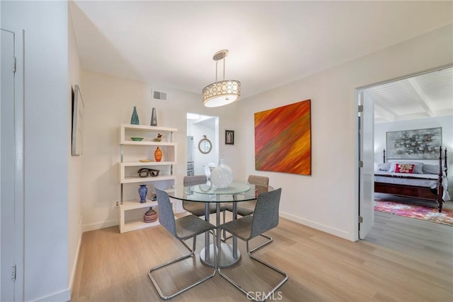 14453 Watkins Dr, La Mirada, CA 90638 - dining area featuring light wood-type flooring