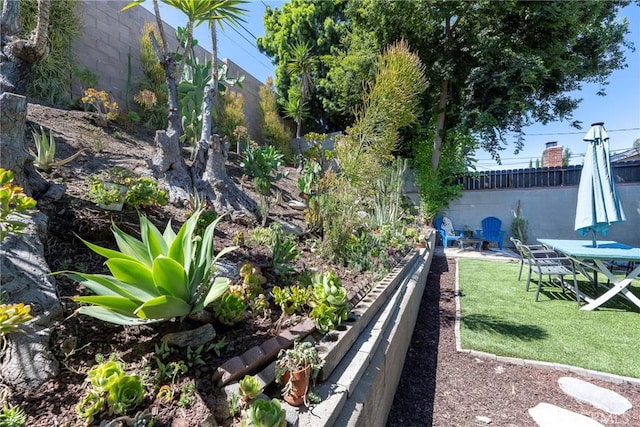 14453 Watkins Dr, La Mirada, CA 90638 - view of yard with outdoor dining space and a patio area