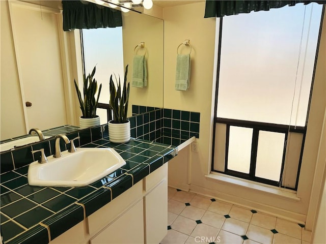 1525 Welldow Ln, Fullerton, CA 92831 - bathroom with vanity and tile patterned floors