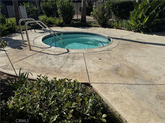 1525 Welldow Ln, Fullerton, CA 92831 - view of pool with a hot tub