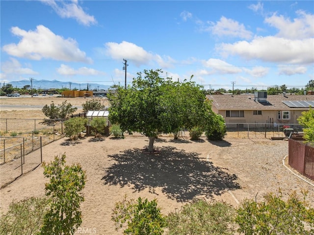 14719 Juniper St, Hesperia, CA 92345 - view of yard featuring an exterior structure and an outbuilding