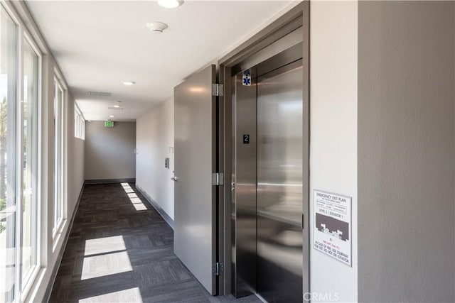 1851 S Union St Unit 10, Anaheim, CA 92805 - hall featuring elevator and recessed lighting
