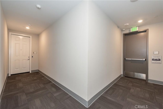 1851 S Union St Unit 10, Anaheim, CA 92805 - hallway with baseboards and recessed lighting