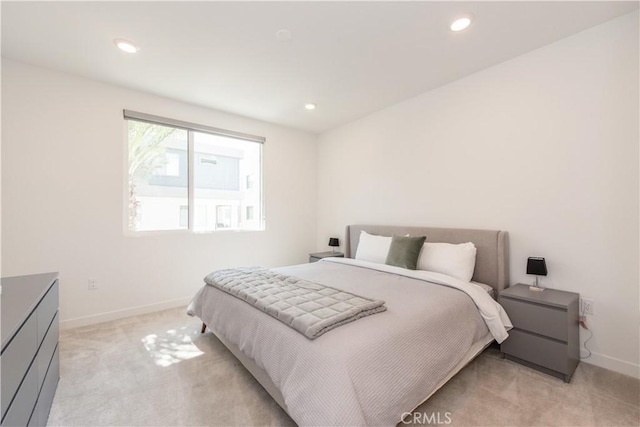 1851 S Union St Unit 10, Anaheim, CA 92805 - bedroom with light carpet and recessed lighting