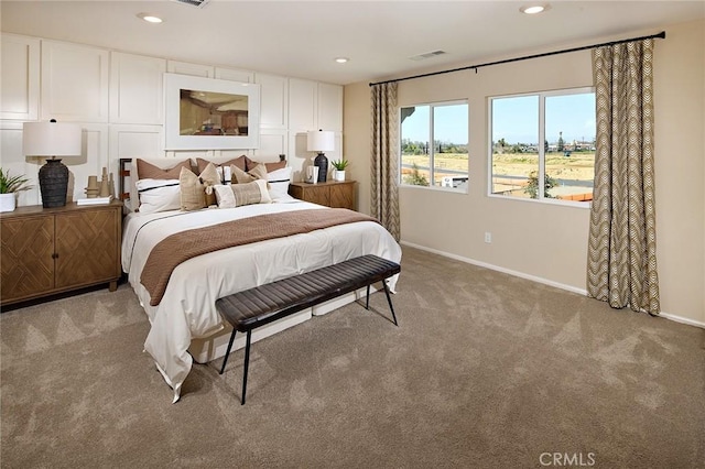 8176 Perada St, Jurupa Valley, CA 92509 - bedroom with light colored carpet and recessed lighting