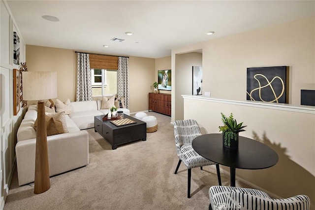 8176 Perada St, Jurupa Valley, CA 92509 - living area with carpet and recessed lighting