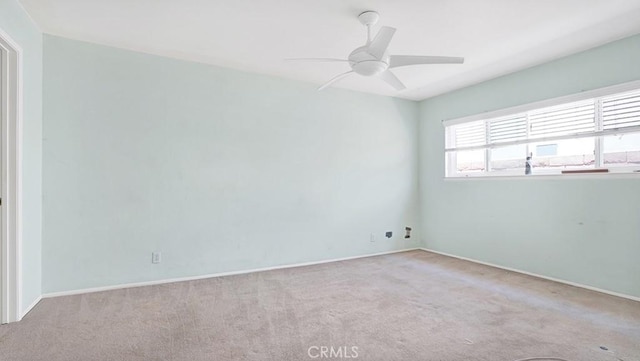 11542 Luzon St, Cypress, CA 90630 - empty room with carpet flooring and ceiling fan