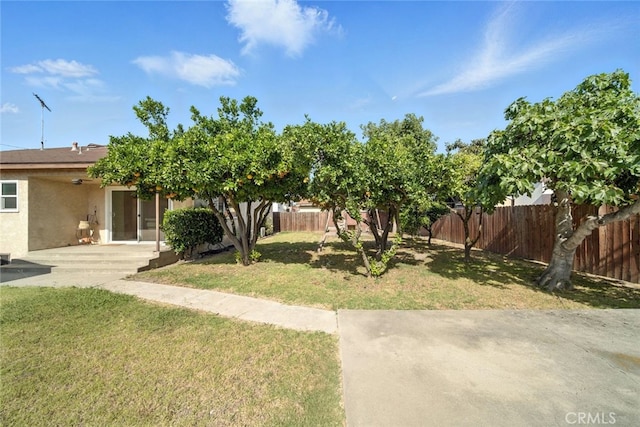 12218 Academy Way, Artesia, CA 90701 - fenced backyard featuring a patio