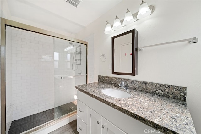 12218 Academy Way, Artesia, CA 90701 - bathroom with a shower stall and vanity