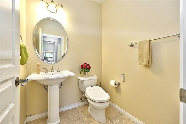 18977 Phelham Way, Yorba Linda, CA 92886 - half bathroom with toilet and tile patterned floors