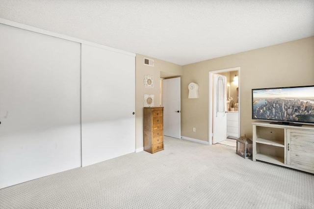 1772 Treseder Cir, El Cajon, CA 92019 - unfurnished bedroom featuring light carpet, a closet, and ensuite bath