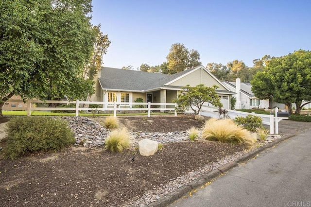 1772 Treseder Cir, El Cajon, CA 92019 - view of front of home featuring a garage and driveway