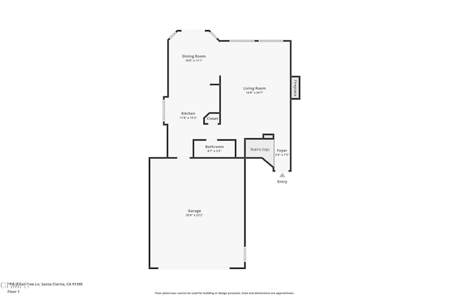 28802 Raintree Ln, Saugus, CA 91390 - view of room layout