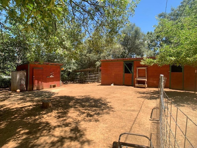 4822 Belvedere Dr, Julian, CA 92036 - view of yard with an outdoor structure and an exterior structure