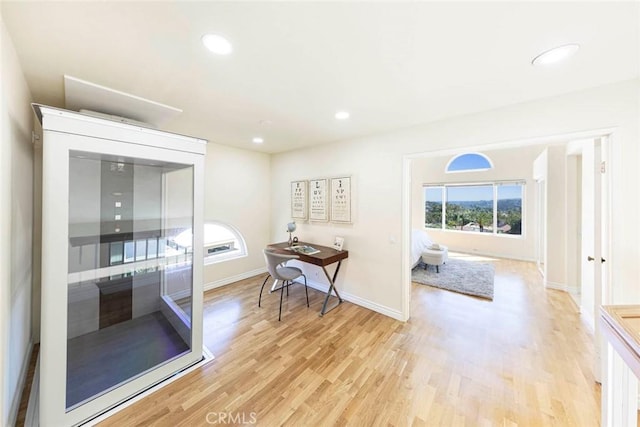 4 Narbonne, Laguna Niguel, CA 92677 - dining room with light wood-style floors and recessed lighting