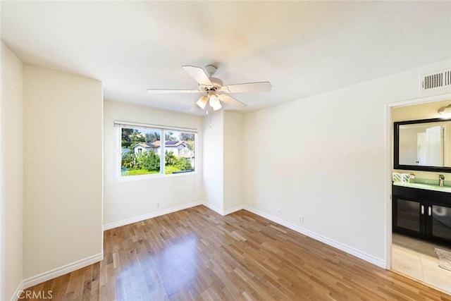 4 Narbonne, Laguna Niguel, CA 92677 - empty room featuring wood finished floors and a ceiling fan