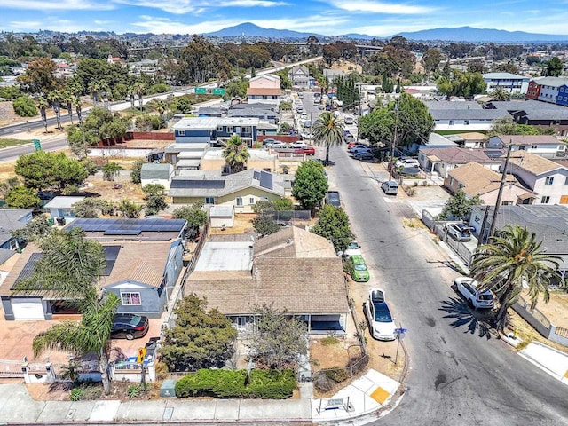 1465 S 43rd St, San Diego, CA 92113 - aerial perspective of suburban area with mountains