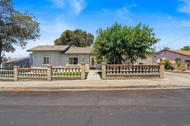 4624 Katherine Place, La Mesa, CA 91942 - view of front facade featuring a fenced front yard and stucco siding