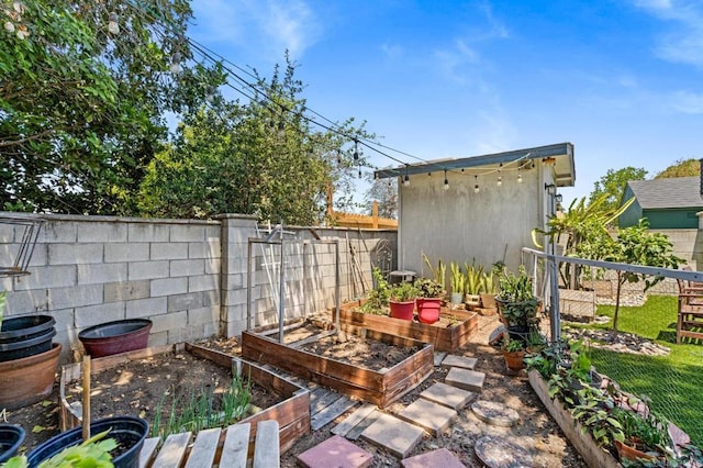 4624 Katherine Place, La Mesa, CA 91942 - fenced backyard with a vegetable garden