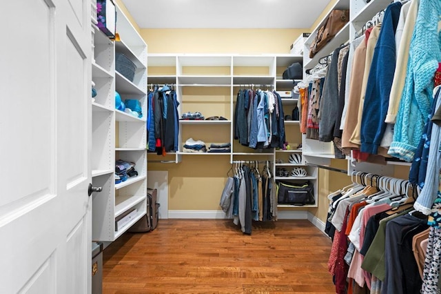 4624 Katherine Place, La Mesa, CA 91942 - spacious closet with wood finished floors