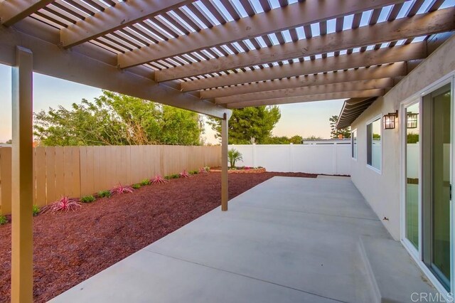 6947 Wallsey Dr, San Diego, CA 92119 - fenced backyard featuring a patio