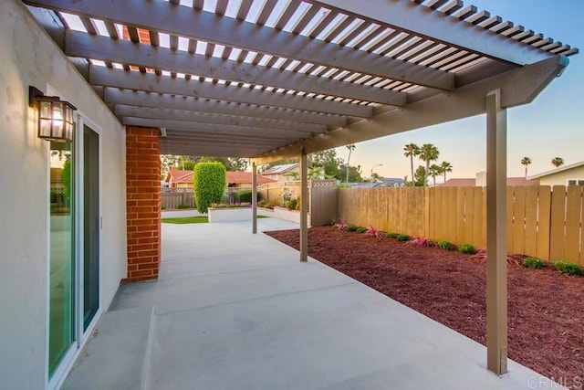 6947 Wallsey Dr, San Diego, CA 92119 - fenced backyard featuring a patio and a pergola