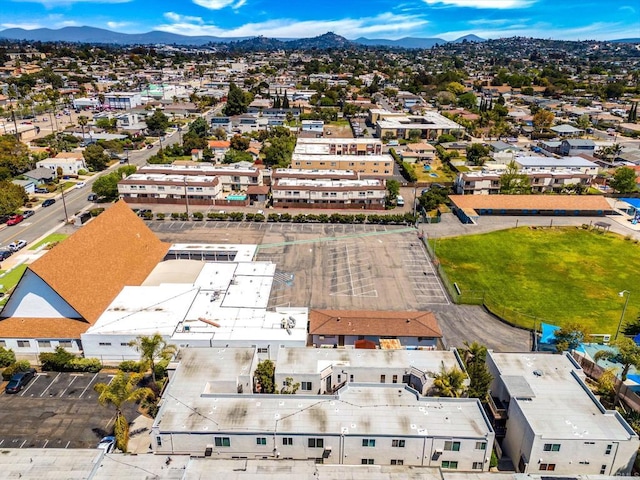 6735 Amherst St, San Diego, CA 92115 - aerial perspective of suburban area featuring a mountainous background