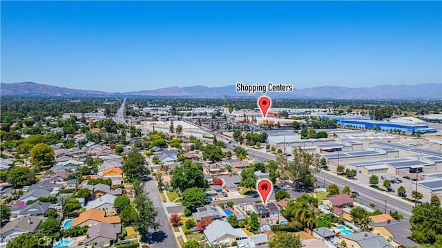 16918 Baltar St, Van Nuys, CA 91406 - bird's eye view of a mountainous background