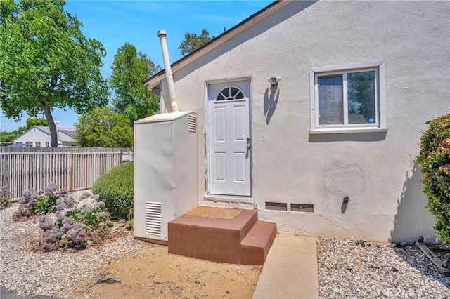 16918 Baltar St, Van Nuys, CA 91406 - view of exterior entry with stucco siding