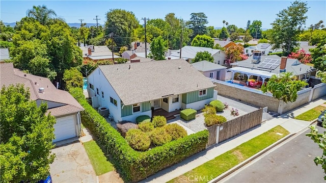 16918 Baltar St, Van Nuys, CA 91406 - aerial perspective of suburban area