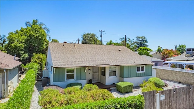 16918 Baltar St, Van Nuys, CA 91406 - bungalow featuring roof with shingles and board and batten siding