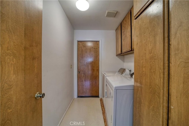92 Mariposa Dr, San Luis Obispo, CA 93401 - laundry room with washer and clothes dryer and cabinet space