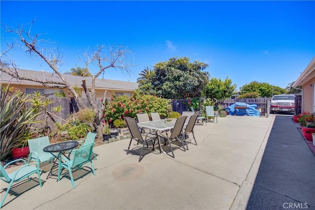 2130 Ocean St, Oceano, CA 93445 - fenced backyard with outdoor dining area and a patio area