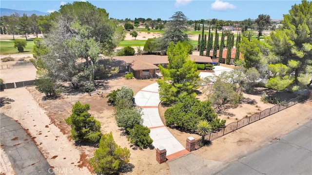 19955 Chickasaw Rd, Apple Valley, CA 92307 - drone / aerial view of a local golf course