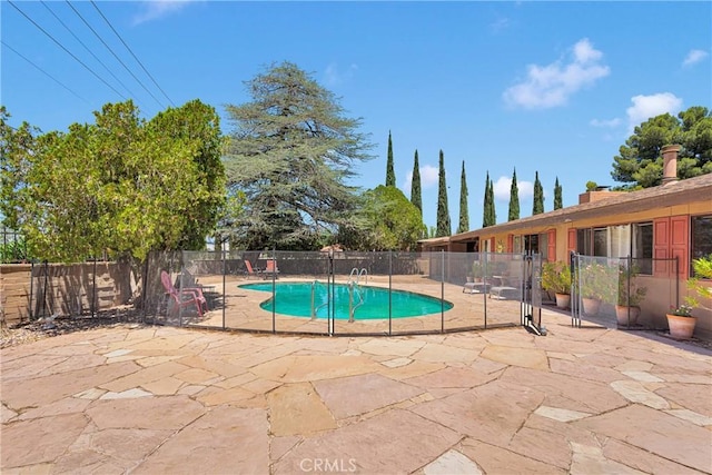 19955 Chickasaw Rd, Apple Valley, CA 92307 - view of pool featuring a patio area