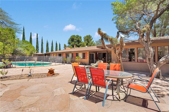 19955 Chickasaw Rd, Apple Valley, CA 92307 - view of patio with outdoor dining space